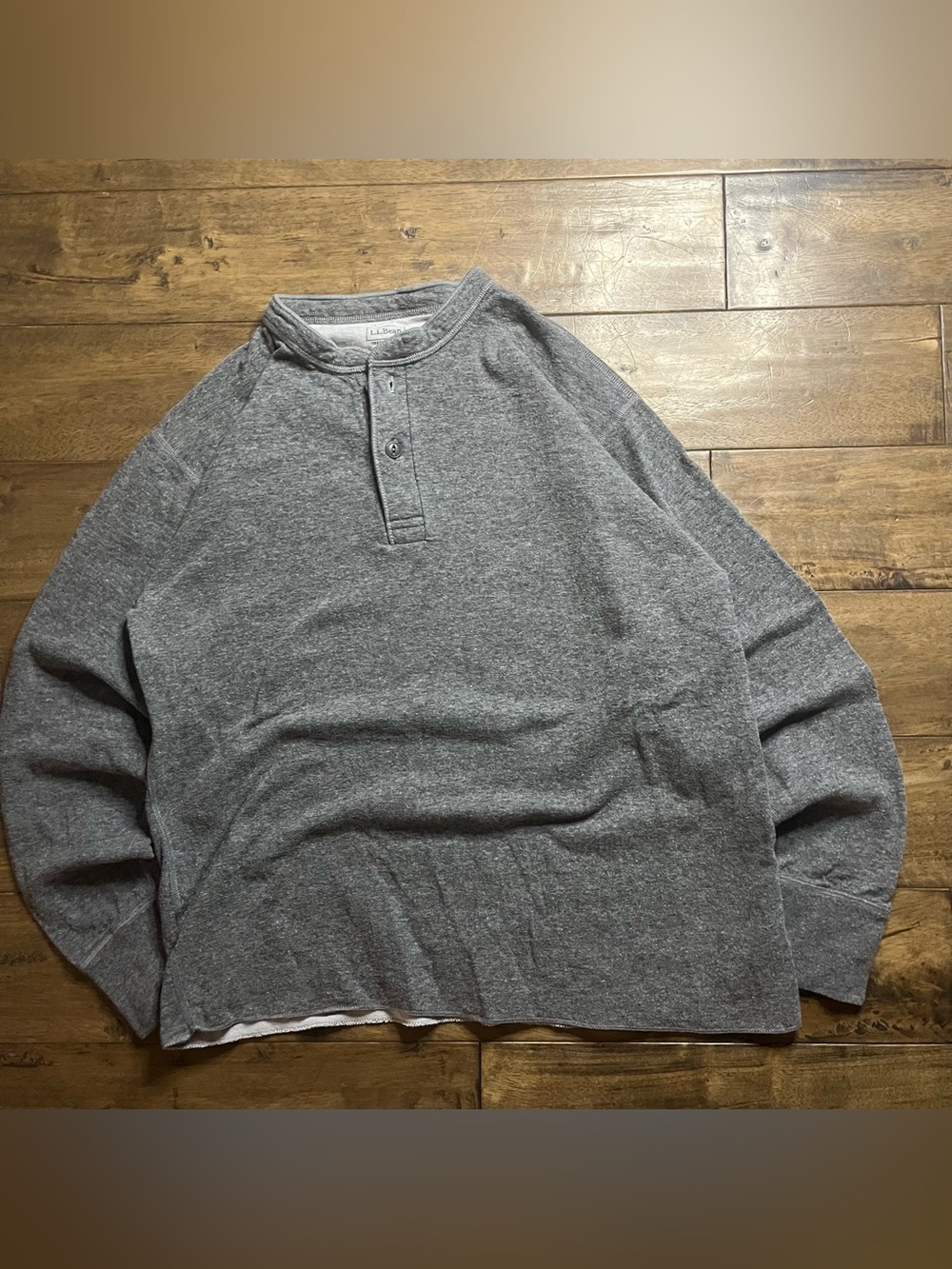 Men’s L.L. Bean 100% Cotton Henley #Henley #Mens #LLbean